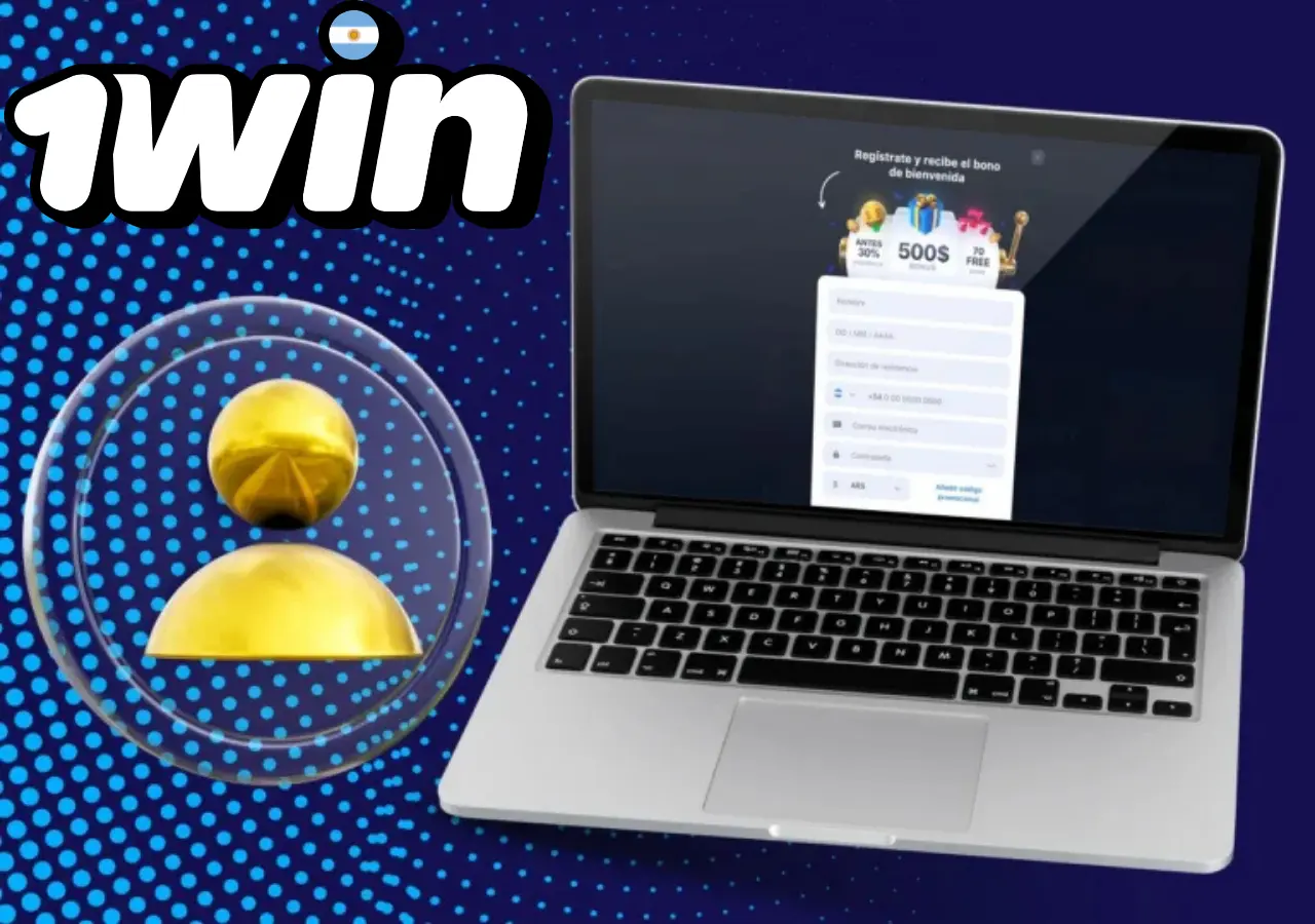 Instrucciones para crear su cuenta 1win